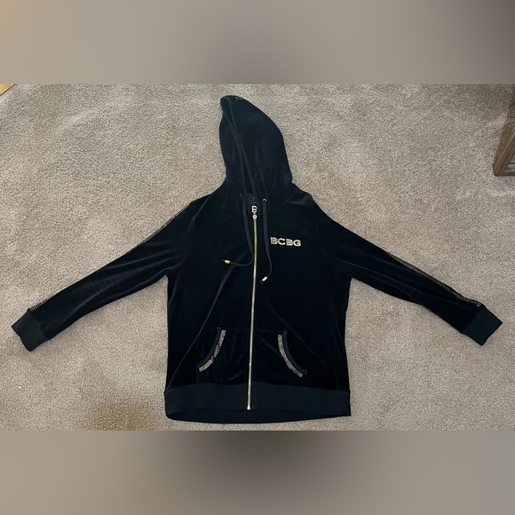 BCBG Black Velour Set - Picture 3 of 5